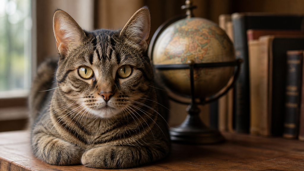 where does a cat come from tabby globe